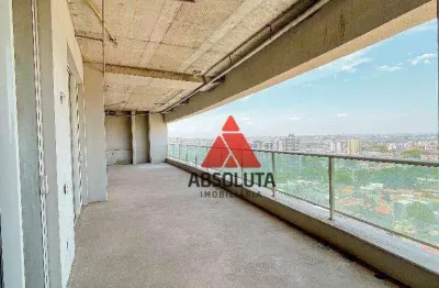 Apartamento com 4 dormitórios à venda, 332 m² por r$ 3.600.000,00 - jardim girassol - americana/sp