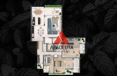 Apartamento com 4 dormitórios à venda, 194 m² - vila medon - americana/sp