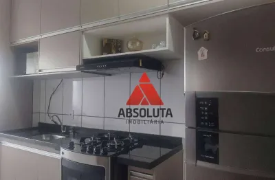 Apartamento com 2 dormitórios à venda, 63 m² por r$ 310.000,00 - parque das nações - americana/sp