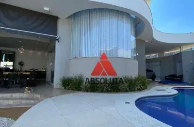 Casa com 3 dormitórios à venda, 337 m² por r$ 1.800.000,00 - jardim dona regina - santa bárbara d'oeste/sp