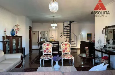 Apartamento duplex com 3 dormitórios à venda, 356 m² por r$ 2.350.000 - jardim são paulo - americana/sp