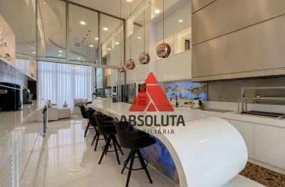 Casa com 3 dormitórios à venda, 468 m² por r$ 5.200.000,00 - residencial pau brasil - americana/sp