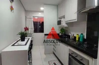 Apartamento com 2 dormitórios à venda, 68 m² por r$ 310.000,00 - parque universitário - americana/sp