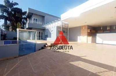 Casa com 3 dormitórios para alugar, 230 m² por r$ 10.000/mês - loteamento residencial jardim dos ipês amarelos - americana/sp