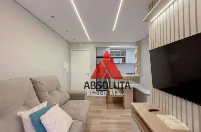 Apartamento à venda, 56 m² por r$ 370.000,00 - jardim dona regina - santa bárbara d'oeste/sp