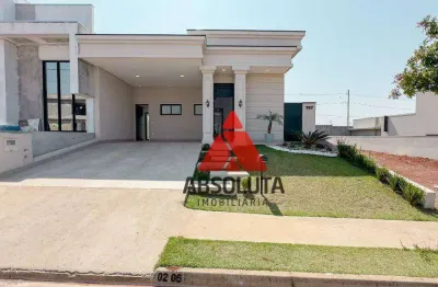 Casa com 3 dormitórios à venda, 188 m² por r$ 1.490.000,00 - parque dos pinheiros - nova odessa/sp