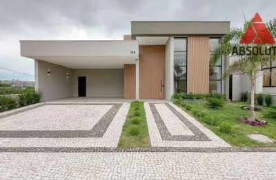 Casa com 3 dormitórios, 250 m² - venda por r$ 2.400.000 ou aluguel por r$ 13.000/mês - condomínio phillipson park - americana/sp