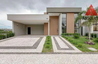 Casa com 3 dormitórios, 250 m² - venda por r$ 2.400.000 ou aluguel por r$ 13.000/mês - condomínio phillipson park - americana/sp
