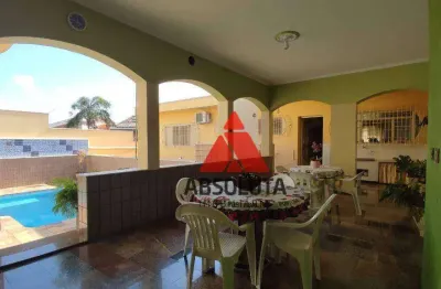 Casa com 4 dormitórios, 338 m² - venda por r$ 1.250.000,00 ou aluguel por r$ 7.500,00/mês - vila nossa senhora de fátima - americana/sp