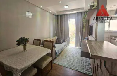Apartamento com 2 dormitórios à venda, 49 m² por r$ 279.000,00 - cariobinha - americana/sp
