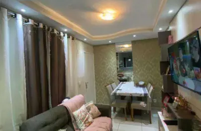 Apartamento com 2 dormitórios à venda, 47 m² por r$ 200.000,00 - residencial parque alabama - americana/sp