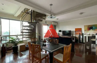 Apartamento cobertura com 3 dormitórios à venda, 309 m² - vila pavan - americana/sp