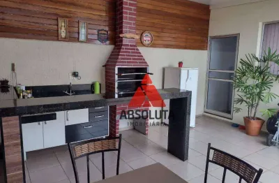 Cobertura com 2 dormitórios à venda, 102 m² por r$ 350.000 - jardim progresso - americana/sp