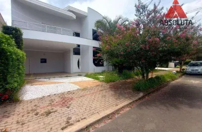 Casa com 3 dormitórios para alugar, 382 m² por r$ 7.800/mês - jardim imperador - americana/sp