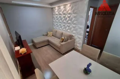 Apartamento com 2 dormitórios à venda, 43 m² por r$ 220.000,00 - jardim terramérica i - americana/sp