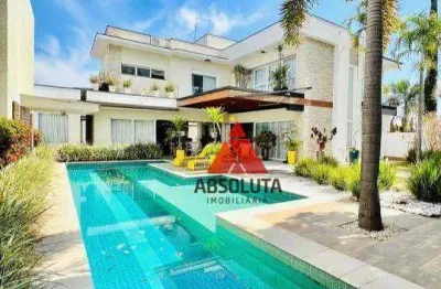 Belíssima casa em paulínia no condomínio aurora, com ac 400m2