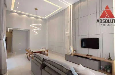 Casa com 3 dormitórios à venda, 200 m² por r$ 1.499.000,00 - terras de santa bárbara - santa bárbara d'oeste/sp