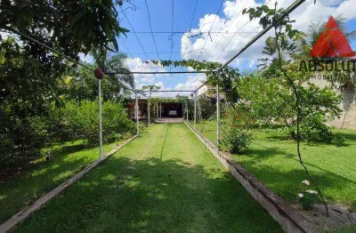 Chácara com 2 dormitórios à venda, 1046 m² por r$ 360.000,00 - santa monica - limeira/sp
