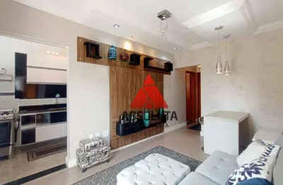 Apartamento mobiliado para alugar, com 2 dormitorios r$ 2.150/mês - parque residencial jaguari - americana/sp