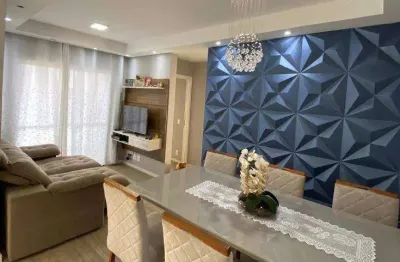 Apartamento com 2 dormitórios à venda, 57 m² por r$ 350.000 - jardim são francisco - santa bárbara d'oeste/sp