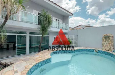 Casa com 3 dormitórios para alugar, 251 m² por r$ 4.800,00/mês - jardim são domingos - americana/sp