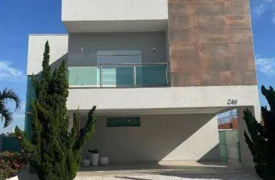 Casa com 3 dormitórios para alugar, 399 m² por r$ 13.825/mês - riviera tamborlim - americana/sp