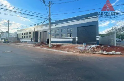 Salão para alugar, 280 m² por r$ 7.500,00/mês - loteamento industrial machadinho - americana/sp
