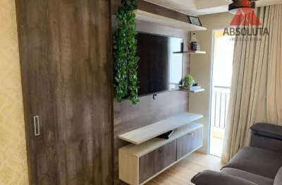 Apartamento com 2 dormitórios à venda, 56 m² por r$ 318.000,00 - cariobinha - americana/sp