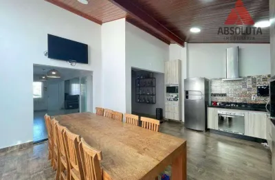 Casa com 3 dormitórios à venda, 120 m² por r$ 685.000,00 - chácara letônia - americana/sp