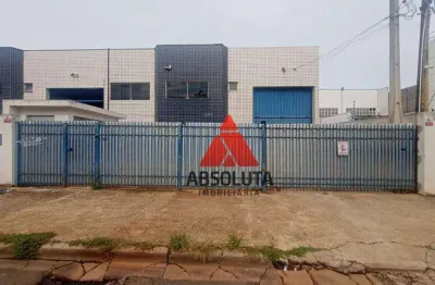 Galpão para alugar, 704 m² por r$ 9.500/mês - distrito industrial - santa bárbara d'oeste/sp
