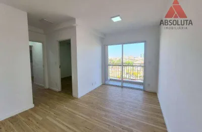 Apartamento com 2 dormitórios para alugar, 55 m² por r$ 2.215,50/mês - jardim são domingos - americana/sp