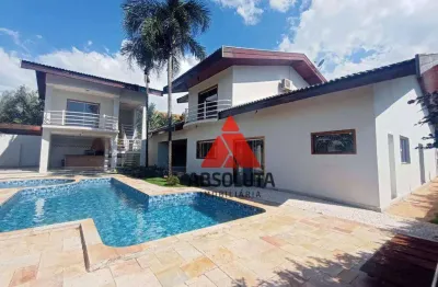 Casa com 4 dormitórios, 533 m² - venda por r$ 2.800.000 ou aluguel por r$ 11.200/mês - vale das paineiras - americana/sp