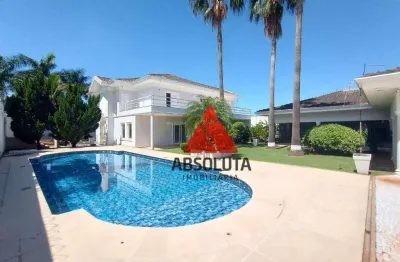 Casa com 3 dormitórios, 584 m² - venda por r$ 2.800.000 ou aluguel por r$ 12.500/mês - riviera tamborlim - americana/sp