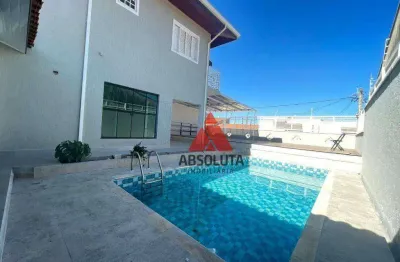 Casa com 4 dormitórios para alugar, 424 m² por r$ 6.200/mês - catharina zanaga - americana/sp