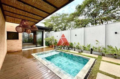 Casa com 3 dormitórios à venda, 298 m² por r$ 2.750.000,00 - jardim residencial fibra - nova odessa/sp