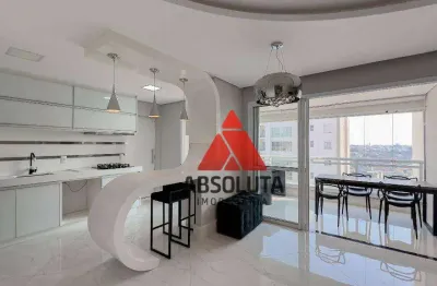 Apartamento com 3 dormitórios para alugar, 121 m² por r$ 7.000/mês - parque residencial nardini - americana/sp