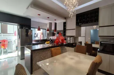 Casa com 3 dormitórios à venda, 130 m² por r$ 590.000 - loteamento residencial jardim esperança - americana/sp