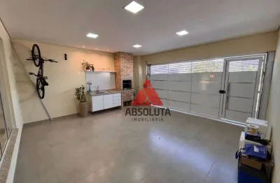 Casa com 3 dormitórios à venda, 138 m² por r$ 720.000,00 - parque universitário - americana/sp
