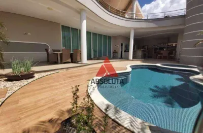 Casa com 4 dormitórios para alugar, 490 m² por r$ 9.500/mês - loteamento residencial jardim dos ipês amarelos - americana/sp