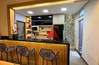 Casa com 3 dormitórios à venda, 134 m² por r$ 790.000,00 - parque universitário - americana/sp