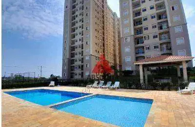 Apartamento com 2 dormitórios à venda, 59 m² por r$ 290.000,00 - jardim firenze - santa bárbara d'oeste/sp