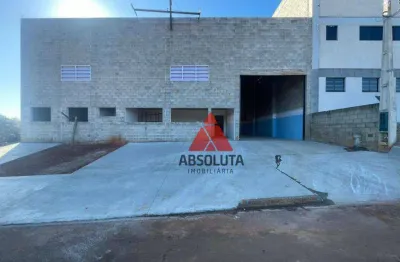 Galpão para alugar, 590 m² por r$ 9.500/mês - americana - americana/sp
