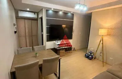 Apartamento com 3 dormitórios à venda, 60 m² por r$ 265.000,00 - parque universitário - americana/sp