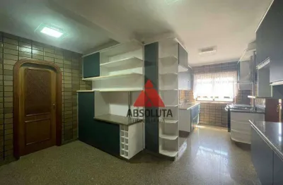 Apartamento com 4 dormitórios para alugar, 228 m² por r$ 6.000/mês - centro - americana/sp