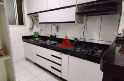 Apartamento com 2 dormitórios à venda, 46 m² por r$ 215.000,00 - loteamento industrial machadinho - americana/sp