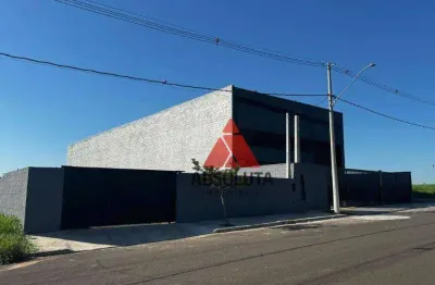 Galpão para alugar, 750 m² por r$ 12.000/mês - industrial jair faraone zanaga lll - americana/sp