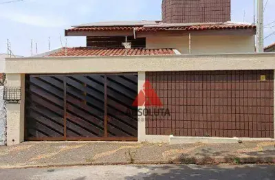 Casa com 4 dormitórios para alugar, 176 m² por r$ 5.500/mês - nova americana - americana/sp