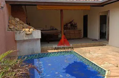 Casa com 4 dormitórios para alugar, 176 m² por r$ 5.500/mês - nova americana - americana/sp