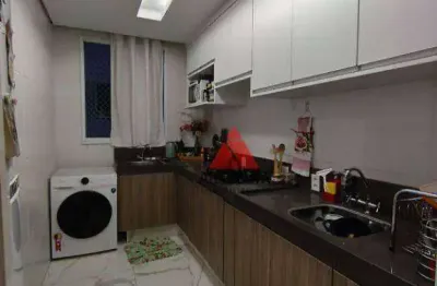 Apartamento com 2 dormitórios à venda, 44 m² por r$ 220.000,00 - jardim rosemary - santa bárbara d'oeste/sp