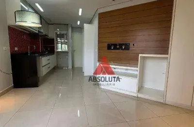 Apartamento à venda, 48 m² por r$ 292.000,00 - vila frezzarim - americana/sp